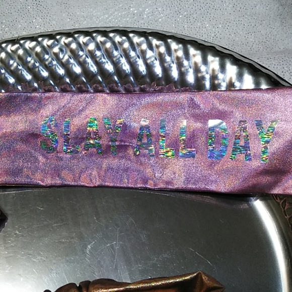 🔥NEW METALLIC FAUX LEATHER THEMES HEAD BANDS - Picture 6 of 8